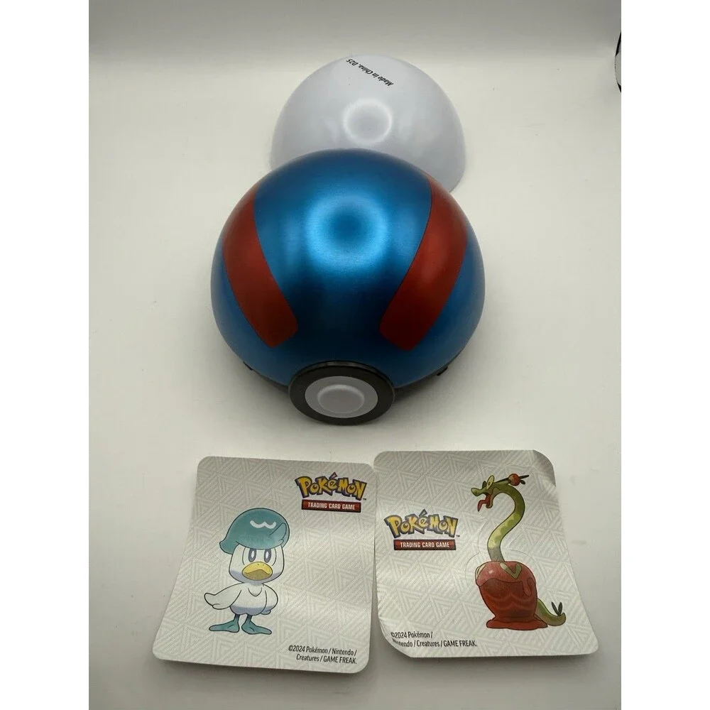 Pokemon Pokeball Tin Lot of 3 Empty 2024 Great Ball Ultra Ball Pokeball